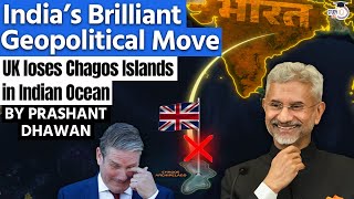 Indias Brilliant Geopolitical Move  UK Loses Chagos Islands in the Indian Ocean [upl. by Lenka646]