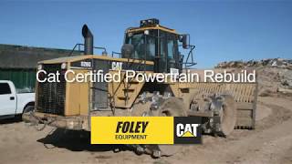 Cat 826 Rebuild by Foley Equipment [upl. by Hearn263]