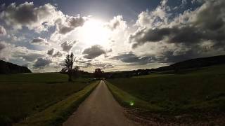 Eurovelo 15  Rhine Cycle Route  Day 6  Part 1  Passing Through Forest Into Gailingen Germany [upl. by Haimaj]