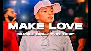 FREE Central Cee X Melodic Drill Type Beat 2023  quotMAKE LOVEquot  Sad Sample Drill Type Beat [upl. by Ahsiruam]