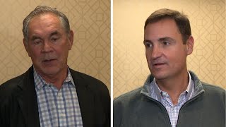 2024 MLB Winter Meetings  Texas Rangers Bruce Bochy and Chris Young speak to media [upl. by Robinet]