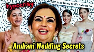 NITA AMBANI BEING RUDE TOWARDS HER DAUGHTER IN LAW SHLOKA MEHTA  AMBANI WEDDING WAS A MESS [upl. by Richmal]