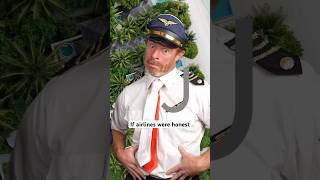 If airlines were honest w AwakenWithJP ✈️ comedyshorts airlines jsx comedyvideo [upl. by Enitnemelc]