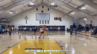 Crean Lutheran HS Varsity vs Valencia HS [upl. by Yeltsew]