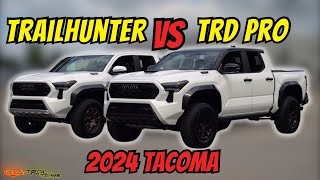 Trailhunter vs TRD PRO  4th Gen Tacoma [upl. by Chafee]