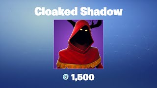 Cloaked Shadow  Fortnite OutfitSkin [upl. by Aoh]