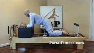 Ejercicio de Pilates Reformer Power House [upl. by Ajam]