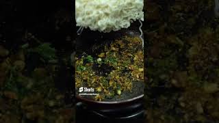 Maggi in Italian style  Aglio e olio food asmr [upl. by Mat]