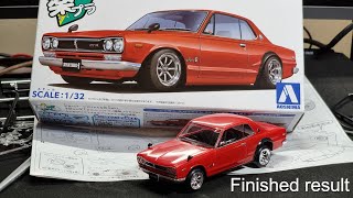 Building The Snap Kit Nissan Skyline 2000GTR [upl. by Ellerahc]