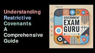 Understanding Restrictive Covenants A Comprehensive Guide [upl. by Olympe]