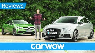 New Audi RS 3 2018 review  better than a MercedesAMG A45  Mat Watson Reviews [upl. by Ivah489]