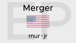 HOW TO PRONOUNCE MERGER American and British [upl. by Demott379]