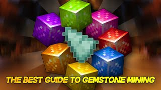 The BEST Guide to Gemstone Mining Hypixel Skyblock [upl. by Naivaj]