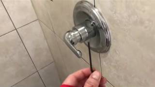 Fix leaky shower head with a stuck handle [upl. by Ahsemak]