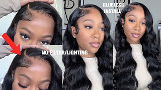 DETAILED 5x5 CLOSURE WIG INSTALL  ULTIMATE LACE MELT  SIDE PART WITH BABY HAIRS  Alipearl Hair [upl. by Radu]