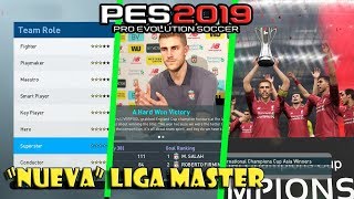 LA quotNUEVAquot LIGA MASTER PES 2019 Opinión y Análisis [upl. by Yras]