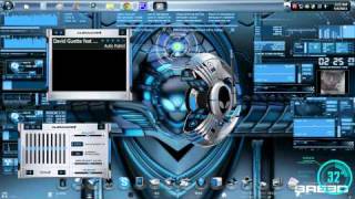 Desktop Setup  May 2011 GUI Breed Bluevision Ironman Objectdock [upl. by Otilesoj]