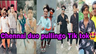 Chennai gana song duo 👬pullingo tik tok videos 🕺💥 [upl. by Ludovick]