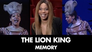 Carolina Dijkhuizen over The Lion King  Memory [upl. by Loar]