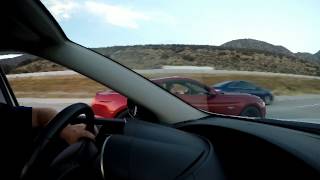 2013 Mazdaspeed 3 vs 2015 Mustang GT [upl. by Novoj]