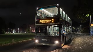 Reading Buses 864 YT59 OZO  Scania N270UD Optare OmniDekka [upl. by Yole]