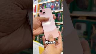 iPhone 15 🔥Back cover good looking 😱viralvideo smartphone tranding shortvideo 💯shorts [upl. by Daphene]