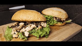 Quick Juicy Salmon Sandwich Recipe [upl. by Aliza]