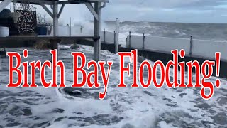 Birch Bay Tidal Flooding Jan 7 2022 [upl. by Dusty]