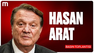 Hasan Arat Basın Toplantısı  Canlı Yayın [upl. by Ecile]