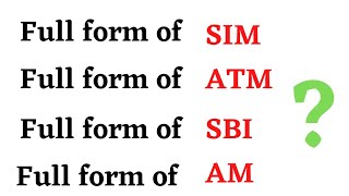 top 50 full Form  am and pm Full form  upsc full Form for basic knowledge active side [upl. by Giralda]