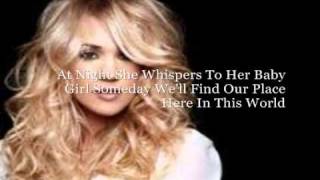 Temporary Home ByCarrie Underwood Lyrics On Screen [upl. by Heringer]