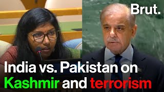 India vs Pakistan on Kashmir and terrorism [upl. by Ilka]