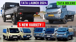 Tata Motors 2024 NEW Launches  Tata Intra V70 Intra V20 Gold Intra V50 Tata Ace HT Ace Diesel [upl. by Nithsa314]