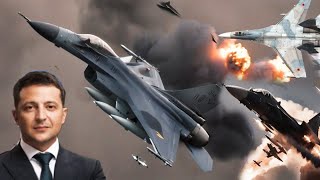 WORLD SHOCK First Air Battle of RUSSIAN SU57 AIRCRAFT AND US F16 JET See what happened [upl. by Aiuoqes]