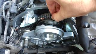 CDAA 18 TSI camshaft timing chain after replacement [upl. by Haimes430]