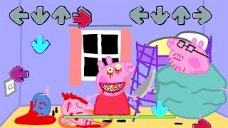 Peppa Pig and George Play Lights Off SCARY PEPPA PIG EXE [upl. by Tor]