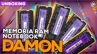 UNBOXING MEMORIA PARA NOTEBOOK MANCER DAMON [upl. by Anhavas257]