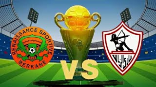 Zamalek vs RSB Berkane  CAF Confederation Cup Live Football Match today live Score [upl. by Ophelia918]