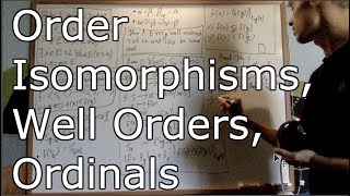 Set Theory 14  Well Orders Order Isomorphisms and Ordinals [upl. by Arbua]