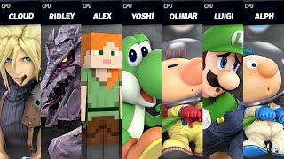 Super Smash Bros Ultimate  C R A Y O L A [upl. by Assirol]