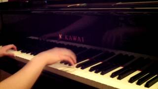 男子高校生の日常OP Daily Lifes of High school Boys op 1 Shiny Tale Piano Cover [upl. by Corder]