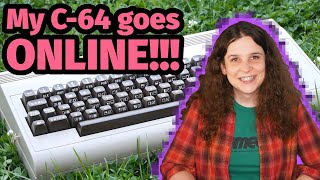 Using a Commodore 64 on the modern internet [upl. by Inoek154]