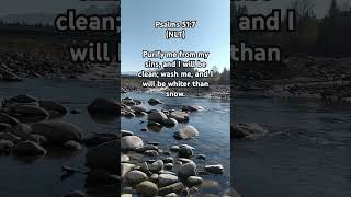 Purify Me Lord Psalms‬ ‭51‬‭7‬ ‭NLT Very Inspiring Bible Verse [upl. by Cresa284]