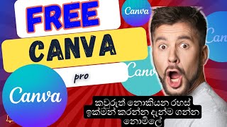 CANVA PRO LIFETIME In 2024 free [upl. by Tavey]