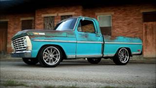 1968 Ford F100 Hot Rat Street Rod Pro Touring Patina Slammed Pickup FOR SALE [upl. by Guss]