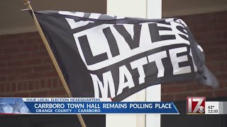 Carrboro Town Hall remains polling place [upl. by Gibson525]