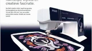 Het unieke van de PFAFF vision naaimachine [upl. by Yremogtnom]