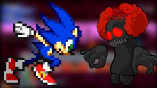 Expurgation Sonic Edition  FNF vs Tricky Music Over Sonic Dimensions 501 [upl. by Nidia]