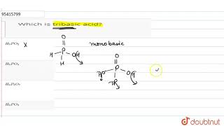 Which is tribasic acid [upl. by Odnolor]