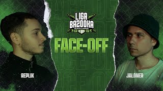 FACEOFF REPLIK VS JALONER  LIGABAZOOKA J7 [upl. by Durston]